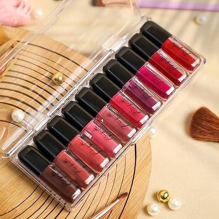 Long-Lasting Matte Liquid Lipstick Set